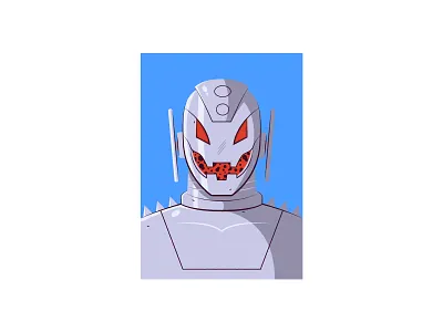 Ultron illustration vector