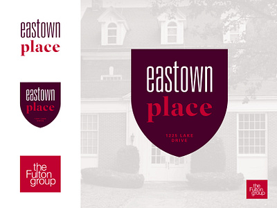 Eastown Place — Logo Rough brand identity branding logo