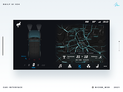 2021 Ford Bronco Interface | Daily UI Challenge 034 (Car UI) bronco car carui daily daily ui daily ui 034 daily ui challenge dailyui dailyui034 dailyuichallenge ford