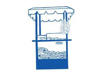 Branding Element for Courage Bagels art branding illustration procreate