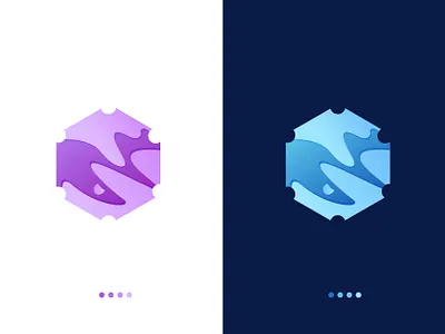 Hexabite Logo Design, Modern Trendy Liquid Gradient Logo brand brand identity branding creative creative branding creative logo gradient gradient logo graphicdesign hexagone logo illustration illustrator logo logodesign logomaker modern logo vector