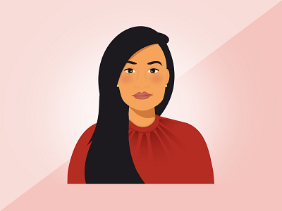 Marvel Ming - Woman Illustration adobe illustration illustrator portrait vector vectorartwork woman woman illustration