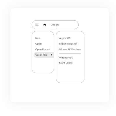 dropdown adobe xd app design dropdown ui