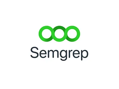Semgrep by r2c branding logo r2c semgrep typography vector web