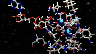 Quantum Site atomic atoms biology blender chemistry illustration medicine quantum science