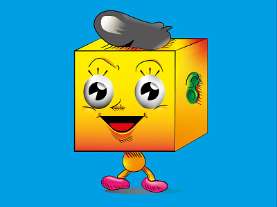 SquareBoy design illustration vector