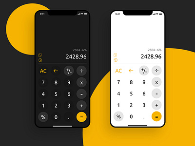 Daily UI 003 004 calculator dailyui dailyuichallenge design ui