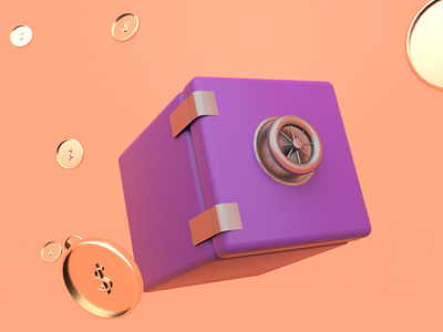 Safe 3d cinema4d design diseño illustration