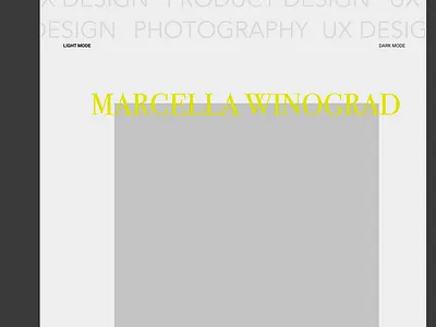 Portfolio wireframes design figma landing page ui
