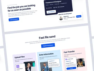 Features Section compotent features features design features section landing landing page section sections ui ui elements variants website
