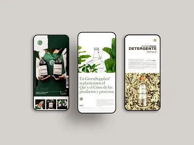 GreenSupplies Mx. app brand branding design logo logotype ux web