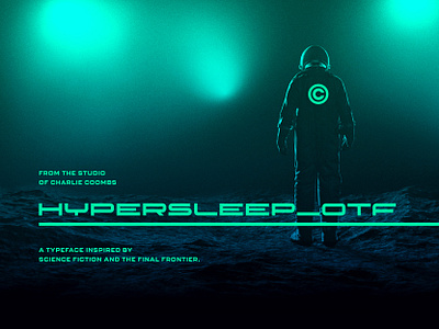 HyperSleep Typeface custom type font font design futuristic moon nasa sciencefiction scifi space spaceship spacex typedesign typedesigner typeface typefaces typography