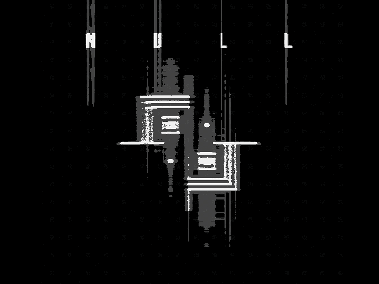 NULL Visualizer clip blender blender3d experiment gif animation music synth visualization