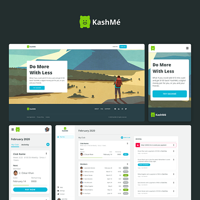 KashMé – Design Update app debut design mobile responsive ux web