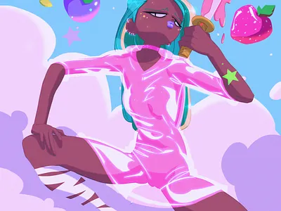 girl animation animation design art artist artwork character design design drawing illustration illustrations paint painted photoshop