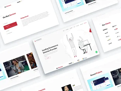 Alchemative Profile Website branding design illlustration minimal portfolio typography ui uiux ux vector