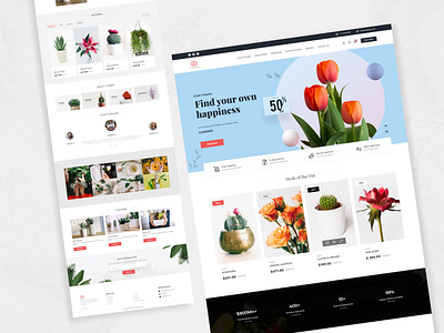 Flower Shop Design design dribbble ecommerce design ecommerce shop ecommerce website flower website flowers flowershop online flowers shop ui user experience user experience design user interaction ux web design and development web design company web designers webdesign