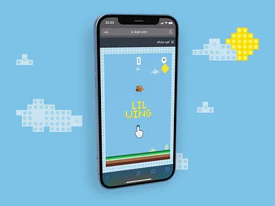 Lil Wing animation game game design games games for kids lego mobile game ui