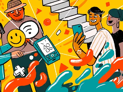 Faster design sprints in emerging economies app branding business characters design icons illustration netbramha ui ux website