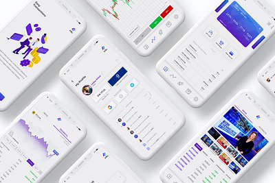 Finance App Design with Crypto Inside app design crypto wallet finance wallet