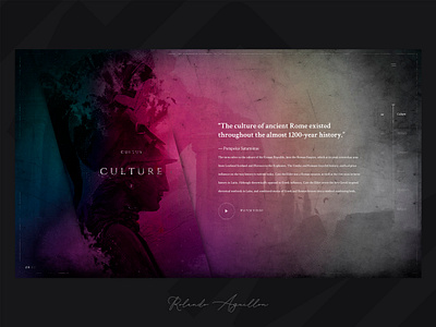 Journey | Rome 753 BC ancient antique illustraion journey ui ux web webdesign website