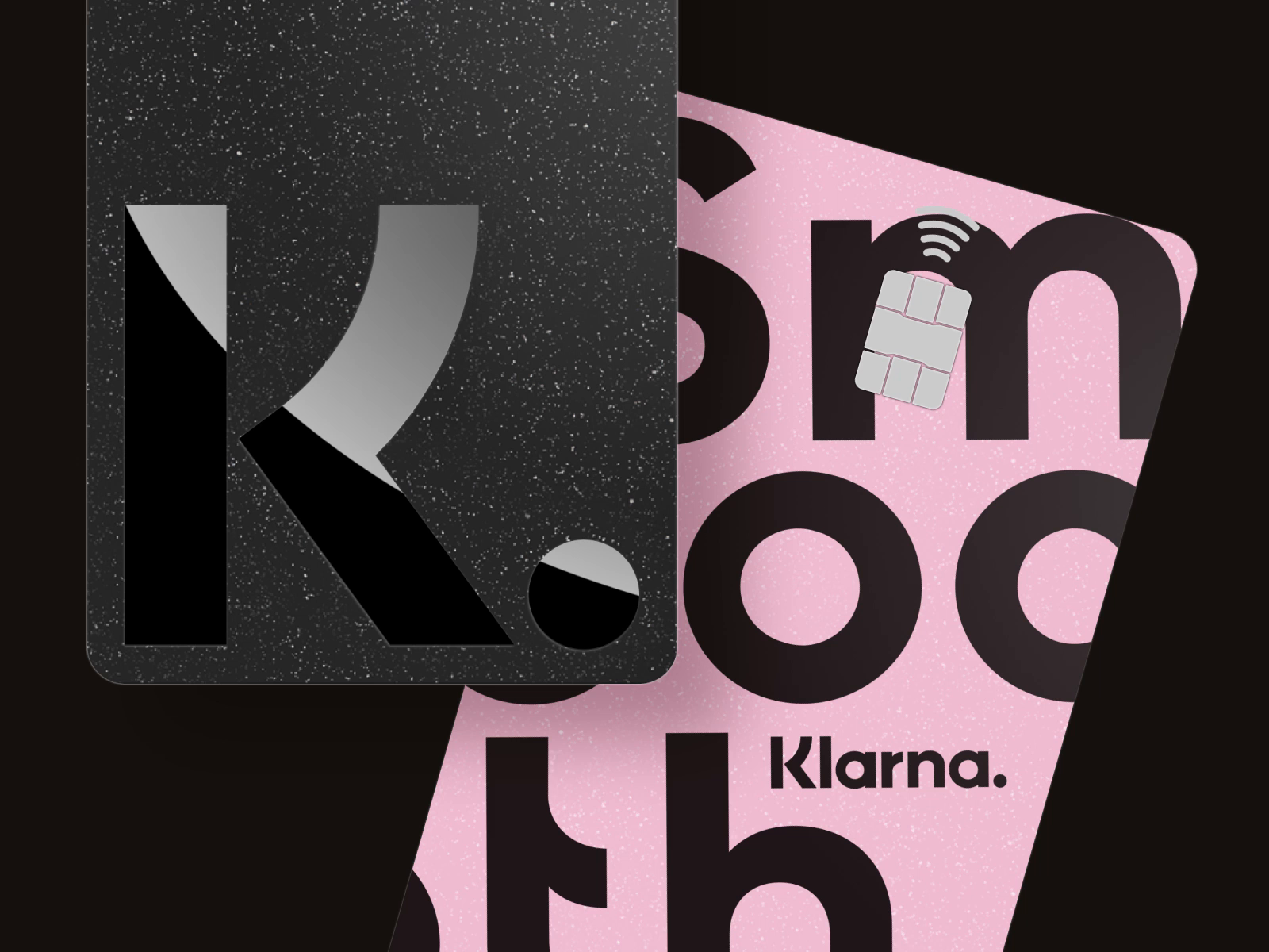 Example of Klarna Card Landing Page