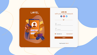 user log in page UI app designer app ui app ux design designer photoshop ui user login page ux