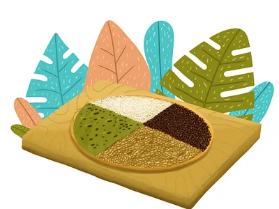Martabak manis foodillustration illustration