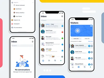 Crisp Chat - App Interface Details b2b balkanbrothers chat chatbot communication conversation customerservice messaging mobileapp saas social trending ui ux