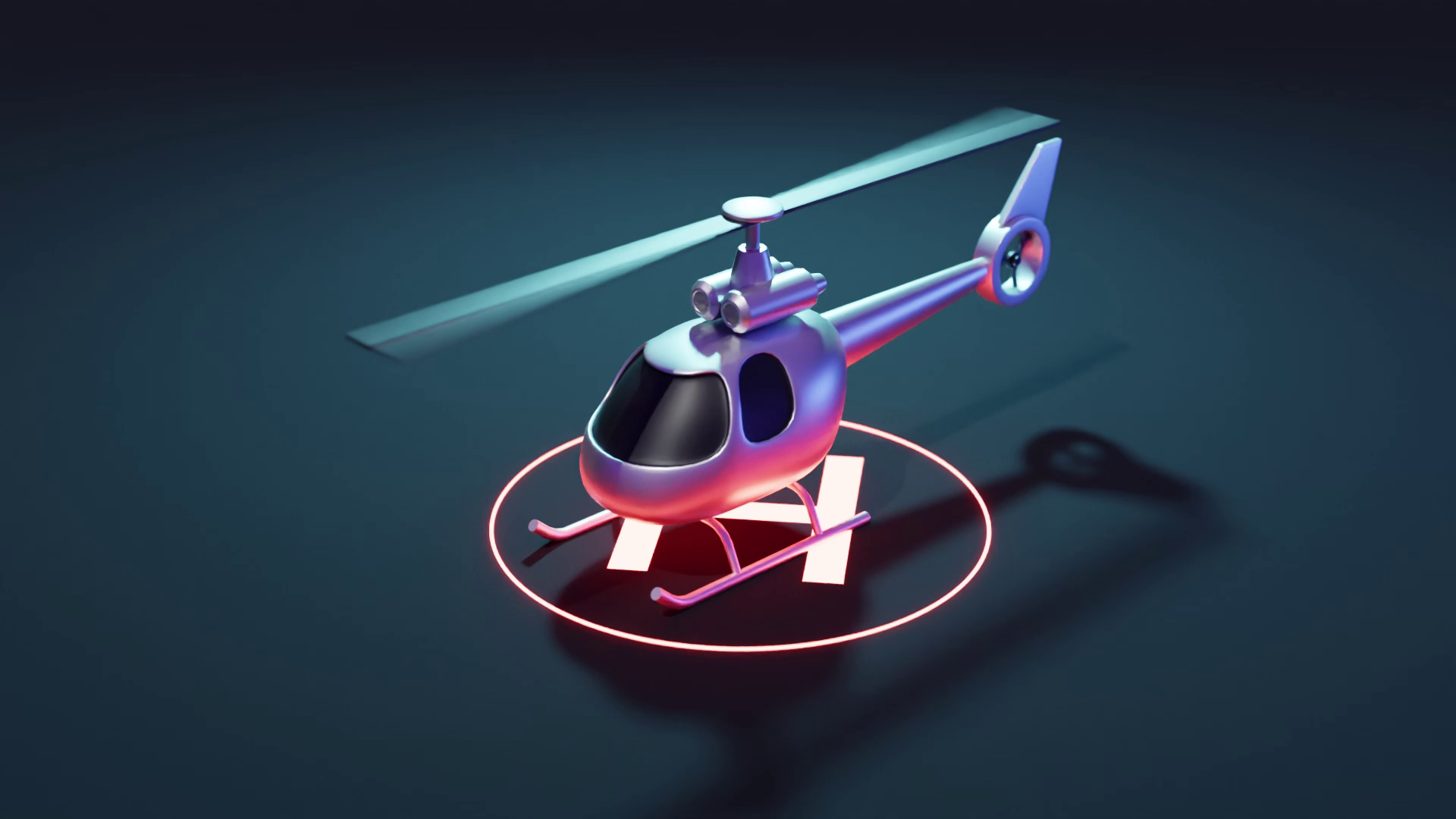 Free helicopter 3D model  FlyingArchitecture