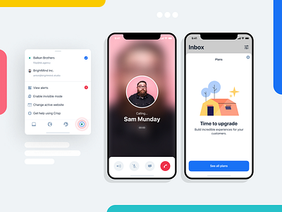 Crisp Chat - App Interface Details by Emrah Kara for Balkan Brothers on ...