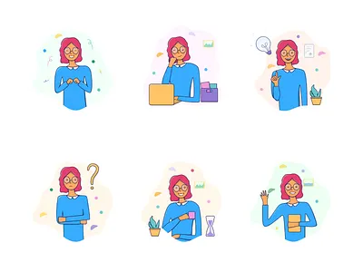 Woman Illustrations app app design character design art digital digital design digital illustration happy hello illustration illustrator ui vector illustration web web design website woman woman character woman illustration