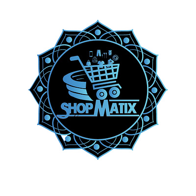 ShopMatix icon illustration logo nepali vector