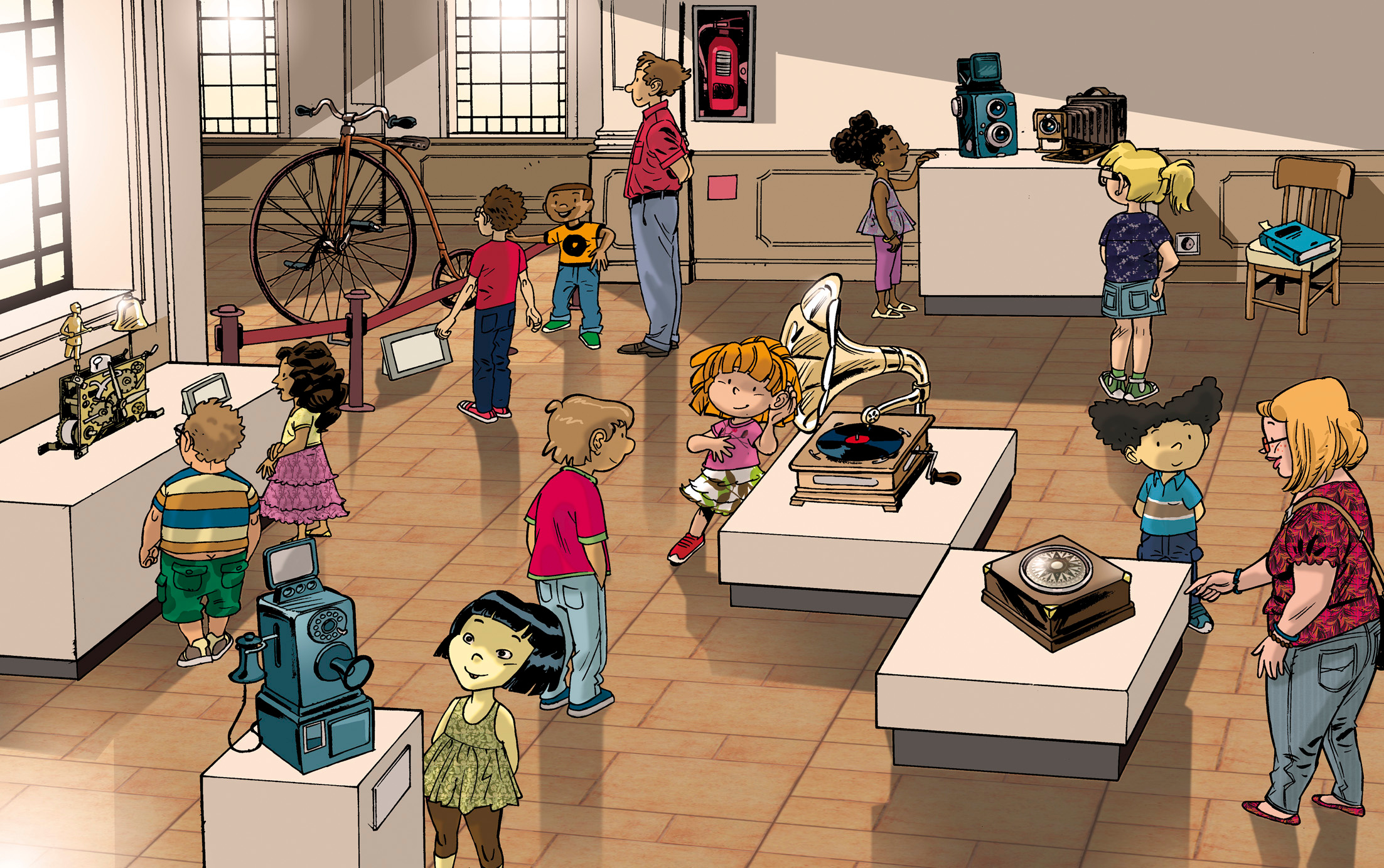 Example of Visita al museo de ciencias.