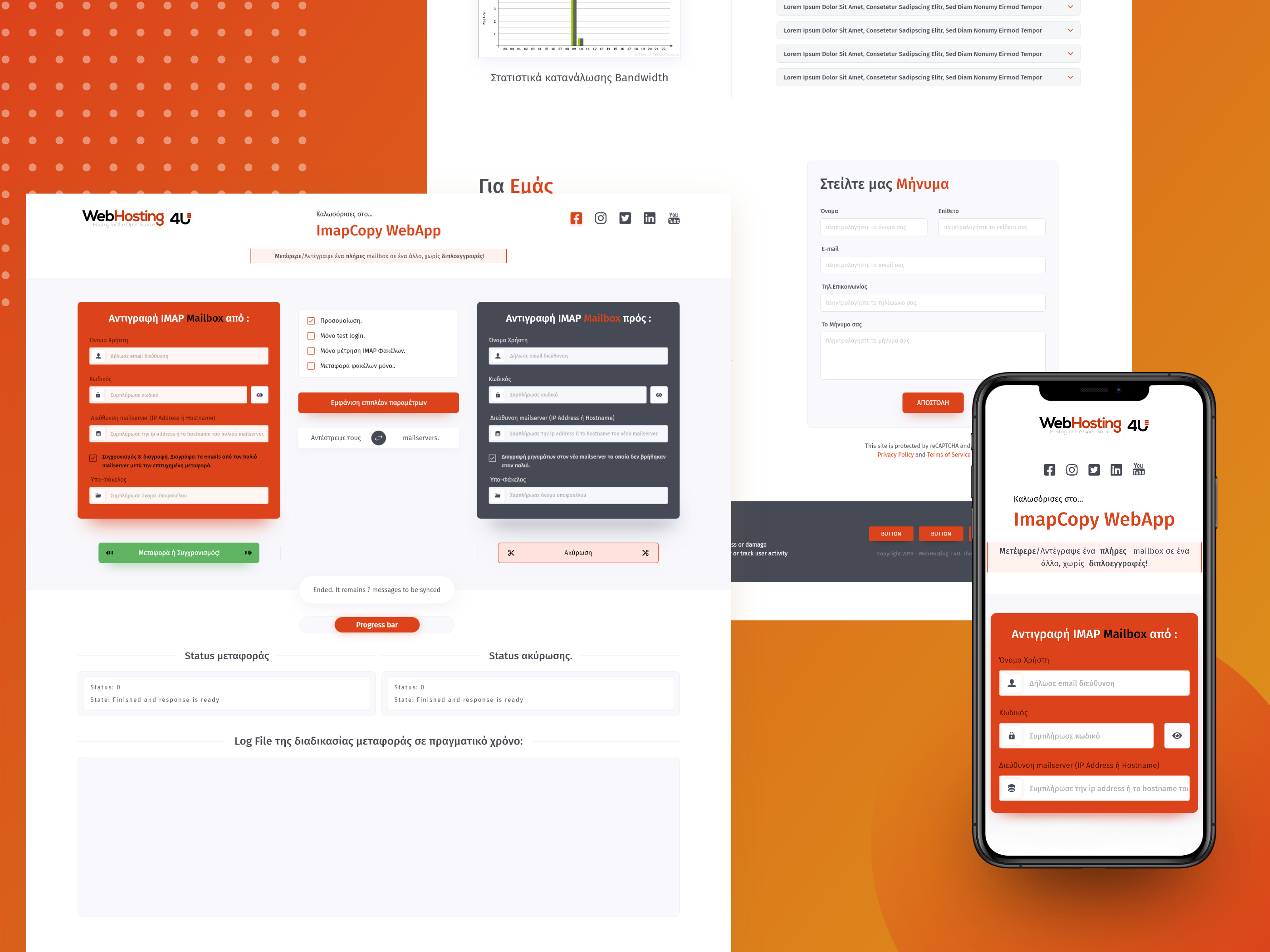 Example of Landing Page Design   Web & Mobile
