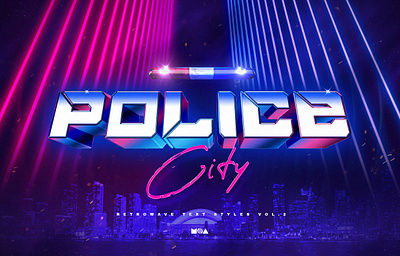 80s Retro Text Effects vol.2 1980s 3d 80`s 80s effect effects label logo mockup neon new photoshop retro retrowave style styles synth synthwave text wave