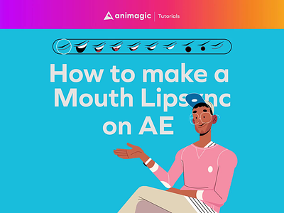 How to make a Mouth Lipsync in AE 2d animation animation character characteranimation design diy howto illustration mograph motion motion graphics mouth mouthrig rig rigging tutorial