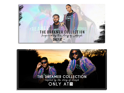 The Dreamer Collection Banner Design banner banner bazaar banner design collection creative banner design dreamer social media banner