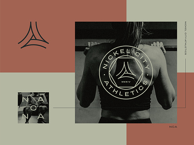 Nickel City Athletics Branding branding buffalo buffalo ny crossfit gym gym branding logo logo design stronghold studio