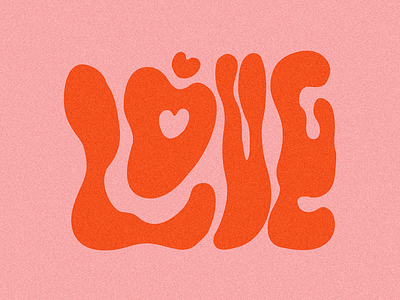 LOVE? LOVE colors colours cute dribbbleweeklywarmup flatdesign heart lettering lettermark letters logo logomark love lovely saint valentines day simple logo type art typographic typography typography art valentine