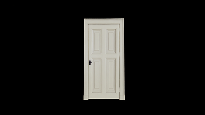 Old door blender door old old door visualisation