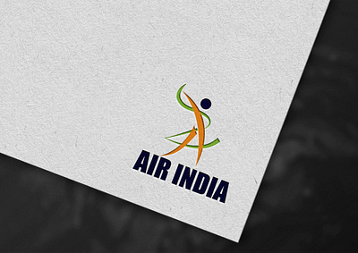 AIRINDIA logo design logo