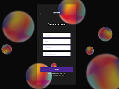 DUIC signup app design graphic design illustration ui ux