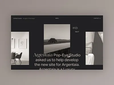 My new Portfolio - Mood Exploration clean design home minimal portfolio portfolio design typography ui web web design website