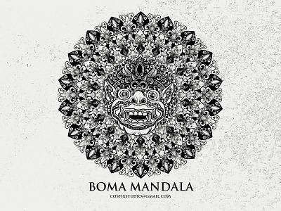 Boma Mandala design graphicdesign illustration mandala mandala art mandala design mandalaart mandalaillustration mandalas