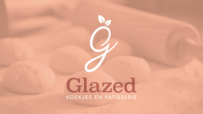 Glazed Logo baker bakery bakery logo baking cake cakes cookie cookies dough fresh glazed gluten free icing logo logos new logo vegan