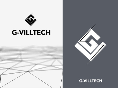 G-Villtech black and white brand design branding branding agency branding design design elottadesign graphic design logo design logodesign logotype