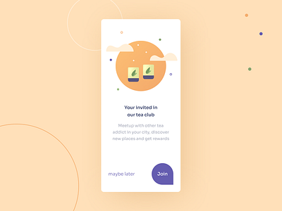 78 :: Pending Invitation dailyui dailyui 078 mobile pending invitation ui