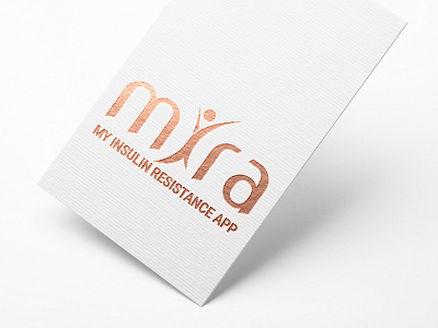 Mira logo app design elotta elottadesign graphic graphic design insulin logo logodesign vector