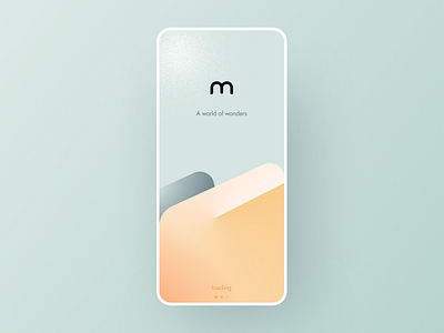 93 :: Splash Screen dailyui dailyui 093 delightful mobile relaxing smooth splash screen ui